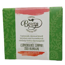 szpsp- szappan (csipkebogyós, zöld agyaggal) 100g (Borza)