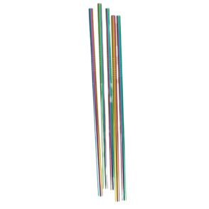 házte- szívószál (egyenes, szivárvány) (21,5 cm)