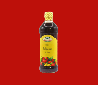 mézes földieper szörp 500ml