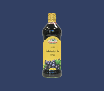 mézes feketeribiszke szörp 500ml