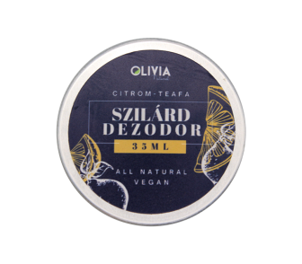 Citrom teafa szilárd dezodor (Olívia) 35ml
