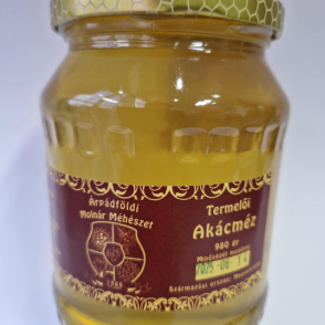 Termelői akácméz 980 g
