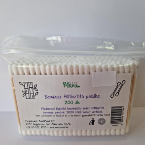 Bambusz fültisztító pálcika 200 db