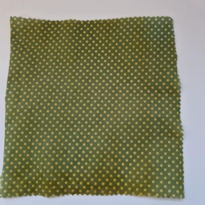 Méhviaszos csomagoló(20x20)-zöld