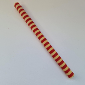 Méhviaszos csomagoló(20x20)-piros csíkos