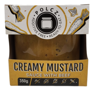 mustáros marhahús 350g (Polcz)