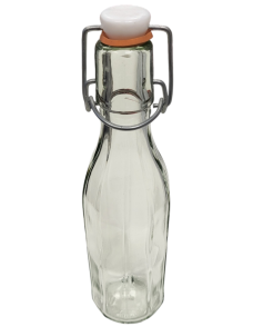 Sokszög csatos üveg 250ml