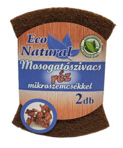 Eco Natural Mosogatószivacs réz mikroszemcsékkel 2db