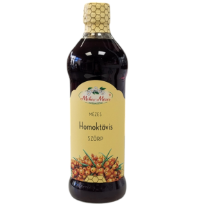 mézes homoktövis szörp 500ml