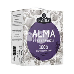 ivólé-almalé feketeribizlivel 100% 3L (Dér Juice)