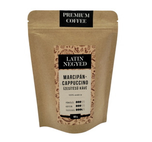 Marcipán-Cappuccino ízesítésű kávé 100G(LatinNegyed)