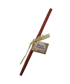 Méhviaszos csomagoló-sárga pöttyös(kör-30cm)