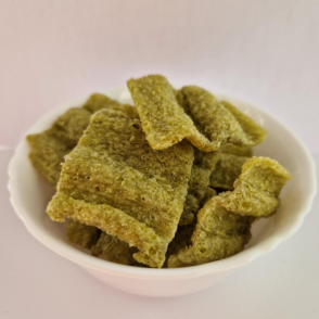 Köles chips-medvehagymás