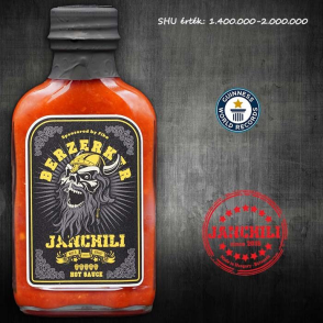 Berzerker-Natúr chili sósz 100 ml (Janchili)
