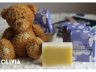 szpsp- HAbBABA extra szűz olíva szappan 90 g (Olivia)