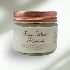 Szójaviasz gyertya(Frissen Mosott Ágynemű)(Aurora Candle)