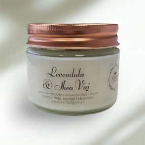 Szójaviasz gyertya(Levendula&Shea Vaj)(Aurora Candle)