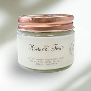 Szójaviasz gyertya(Körte&Frézia)(Aurora Candle)