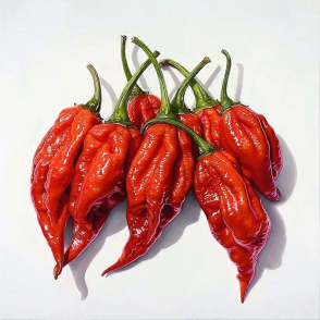 Bhut Jolokia szárított