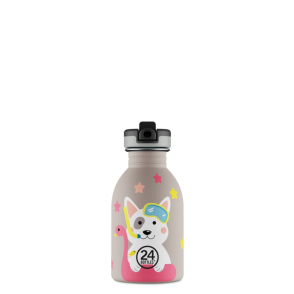 24BOTTLES Kids Urban 250ml rozsdamentes acél kulacs, Lucky Dog