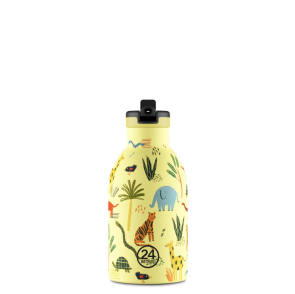 24BOTTLES Kids Clima 330ml rozsdamentes acél kulacs,Jungle Friends