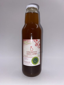 Citromfüves Körte Szörp 750ml (Keceli)