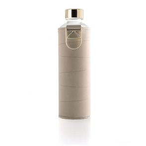 EQUA kulacs MISMATCH 750 ml, üveg Bézs