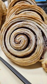 Fahéjas-málnás csiga tejmentes 100g (Kovászkaland)