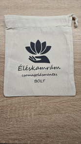 Vászon Zsák M 25*31cm -Natur (Éléskamrám)