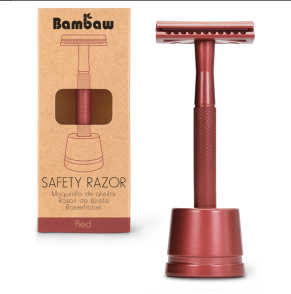 higfe- borotva állvánnyal (piros) (Bambaw)
