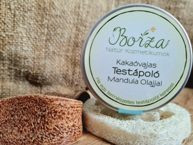 Borza kakaóvajas testápoló mandula olajjal 75 ml
