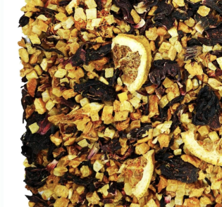 Gyümölcs tea: gránátalma-lime (Latin negyed)