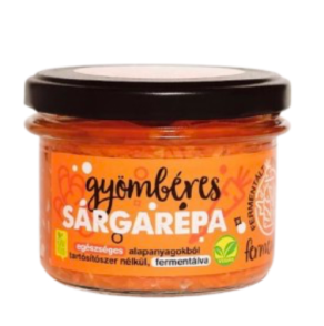 sav- gyömbéres sárgarépa 150g (Fermentini)
