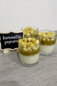 Szójagyertya  karamellás popcorn 200ml 
