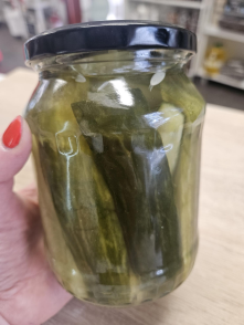 Nyári uborka hasítva 720 ml