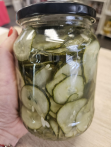 Nyári uborka szeletelve 720 ml