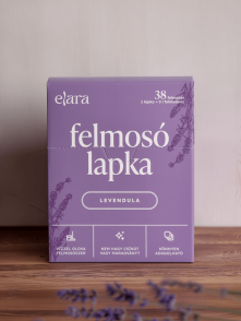 tiszt- felmosó lapka (levendula) 38lap (Elara)